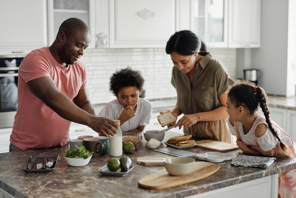 Challenges of eating healthy at home