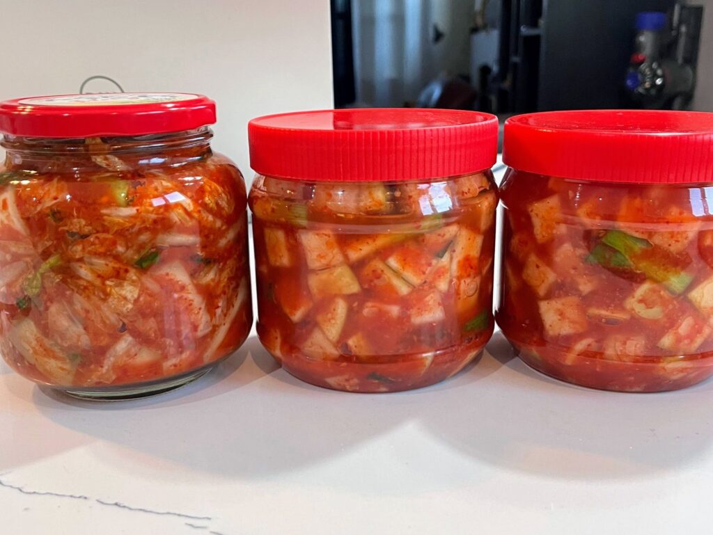 Easy Homemade radish kimchi