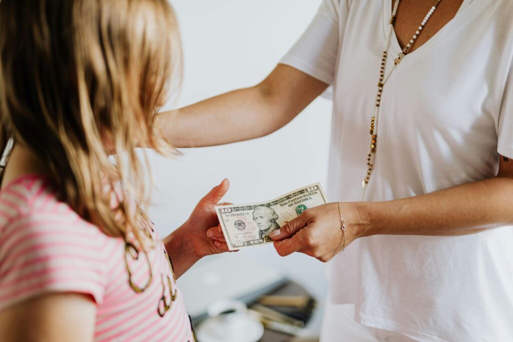 Teach children so kids can learn about money to develop good habits