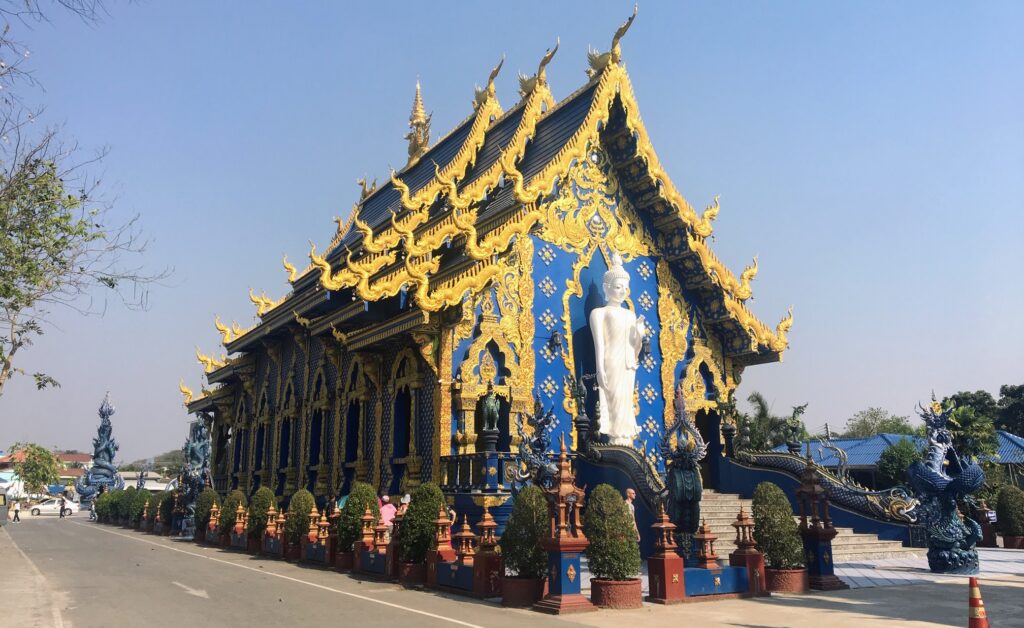 Blue Temple in Chiang Rai, Thailand