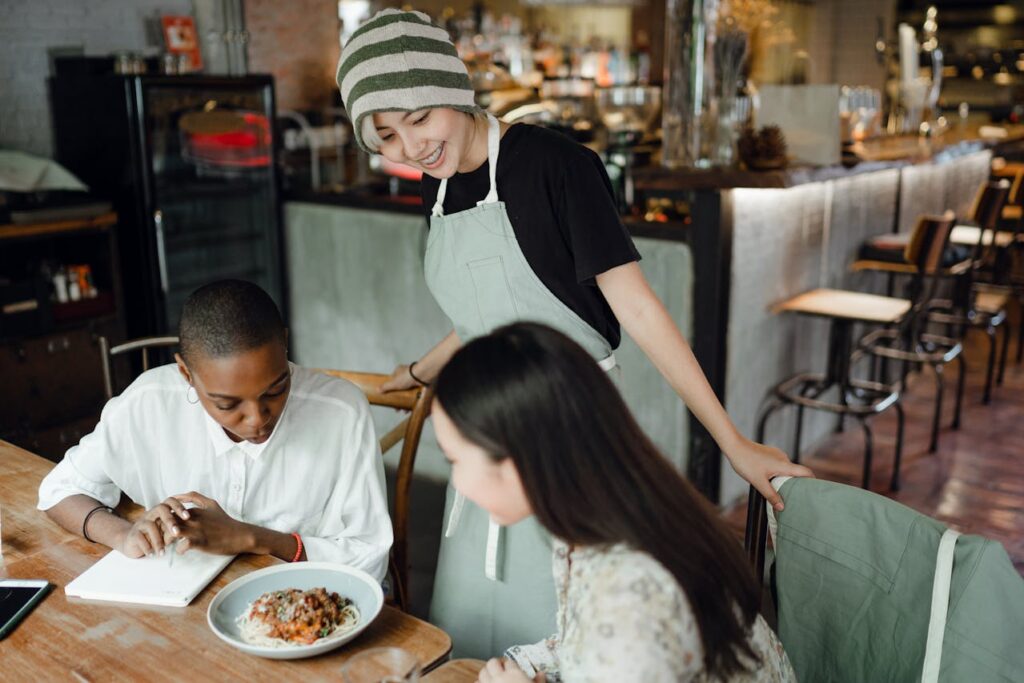 Tipping system for workers in Japan