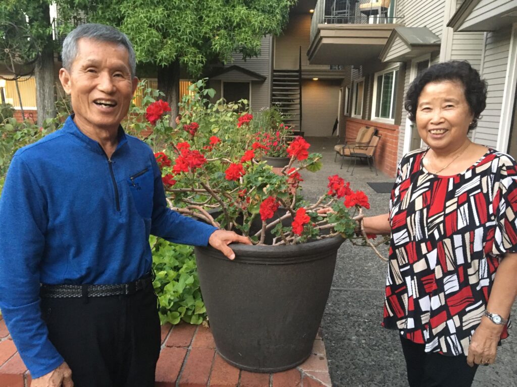 Mom & dad at TrueNorth Health Center for water fasting experience