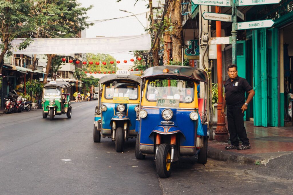 Tuk-Tuks were fun to discover in Bangkok, Thailand