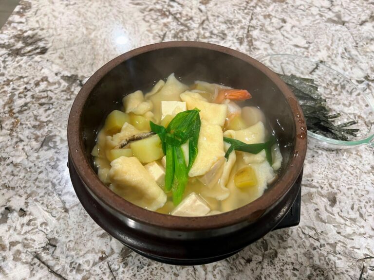 Sujebi, Korean dough soup simple recipe