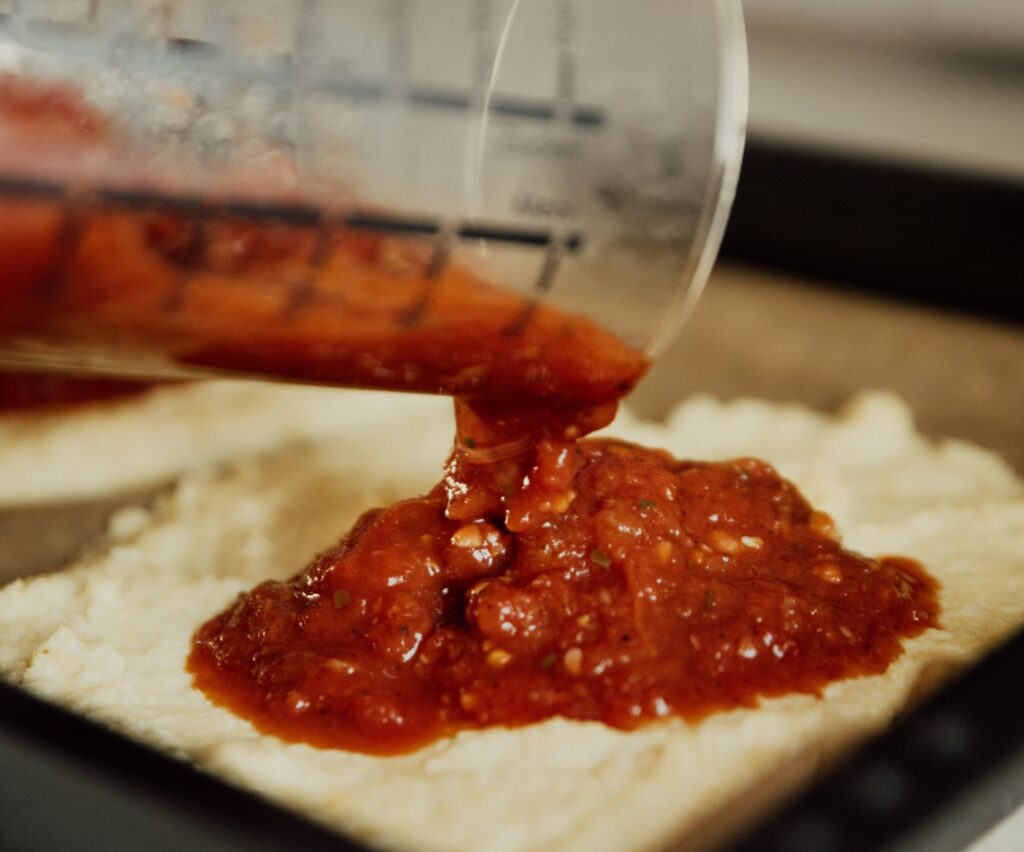 Simple and healthy marinara sauce