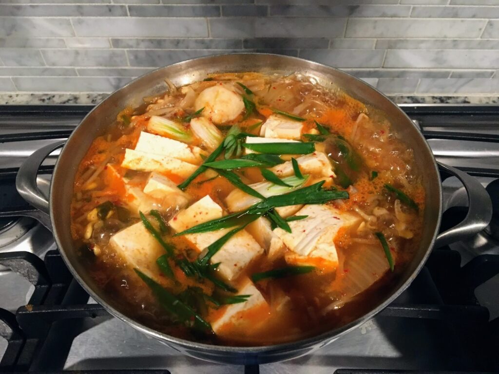 Vegan Korean Kimchi soup