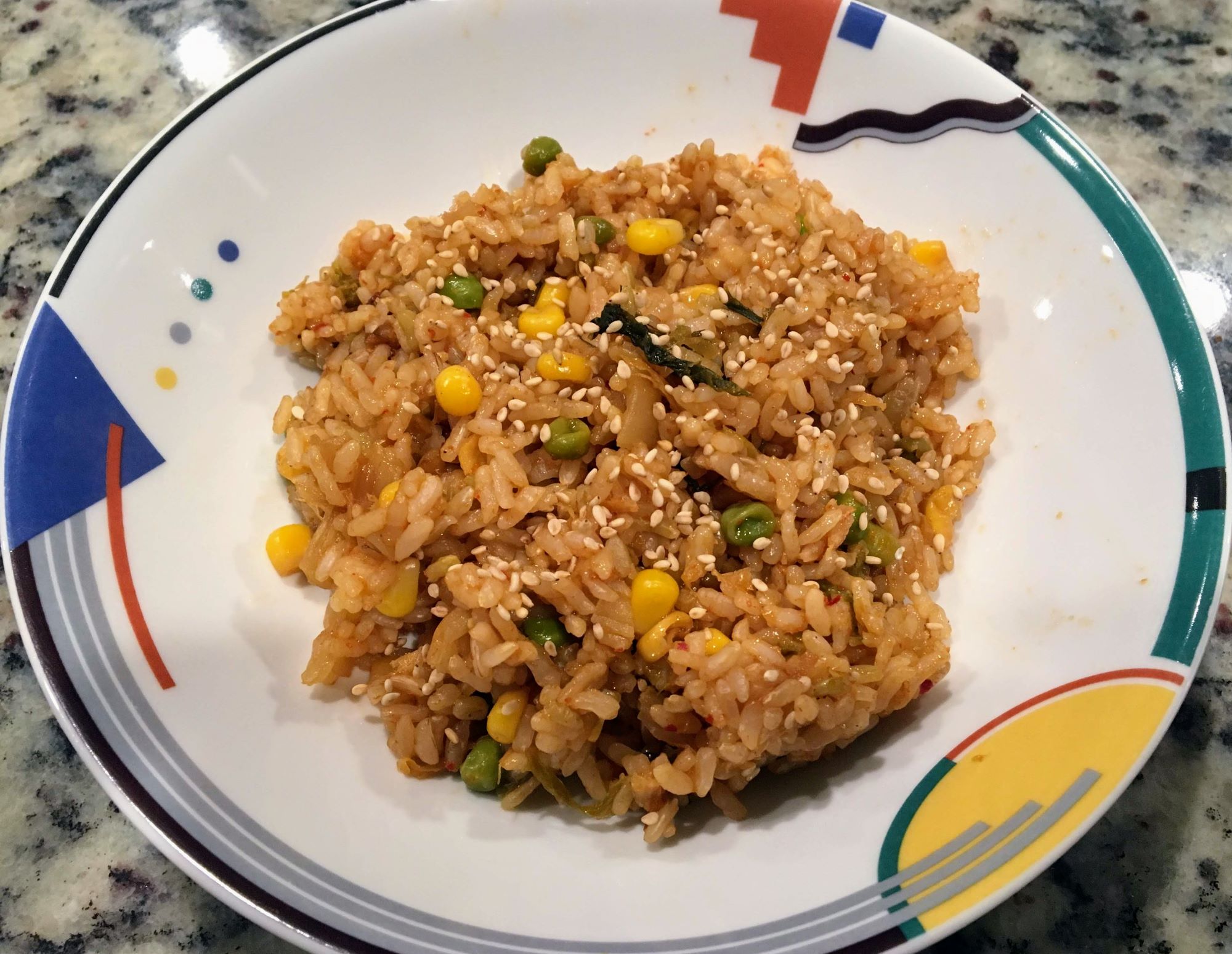 Easy Kimchi Fried Rice Recipe - Life And Health Organizer