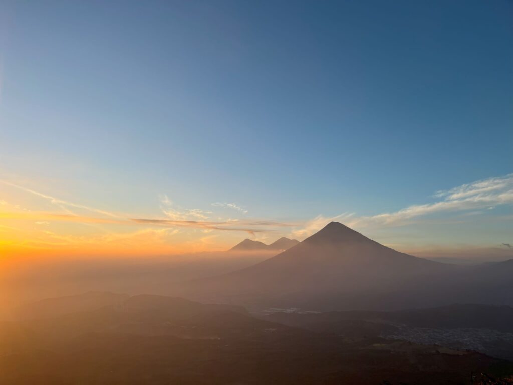 Sunset in Antigua