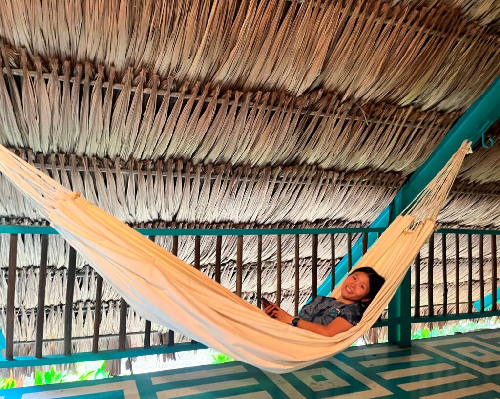 Mother-daughter trip to Jungle Lodge in Tiakl