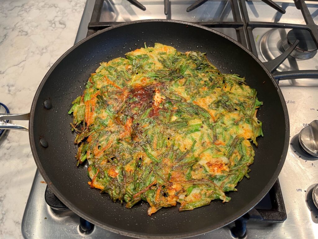 Korean chive pancakes