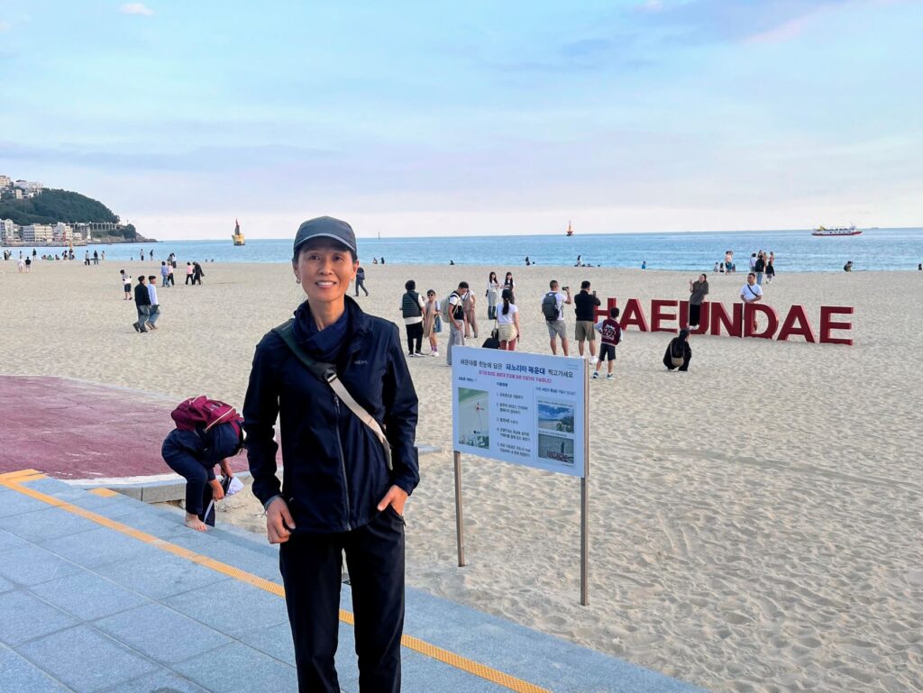 Exploring Haeundae Beach in Busan