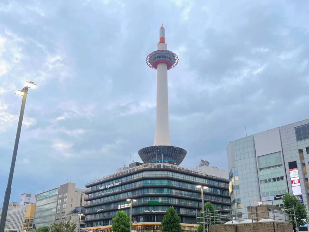 Travel to Kyoto Station in Japan