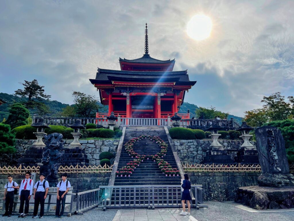 Travel to Kiyomizu-Dera in Kyoto Japan