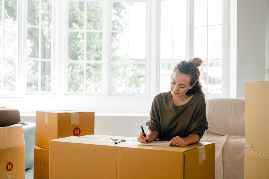 Make a checklist to Plan your move