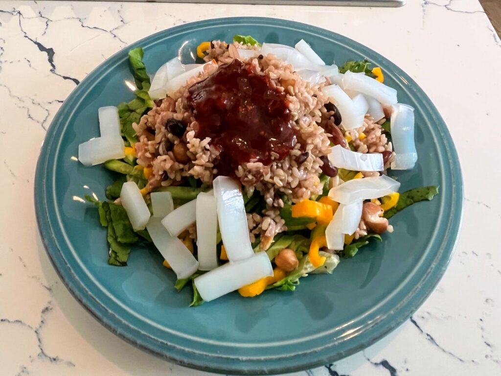 Bibimbap, healthy Korean Rice salad