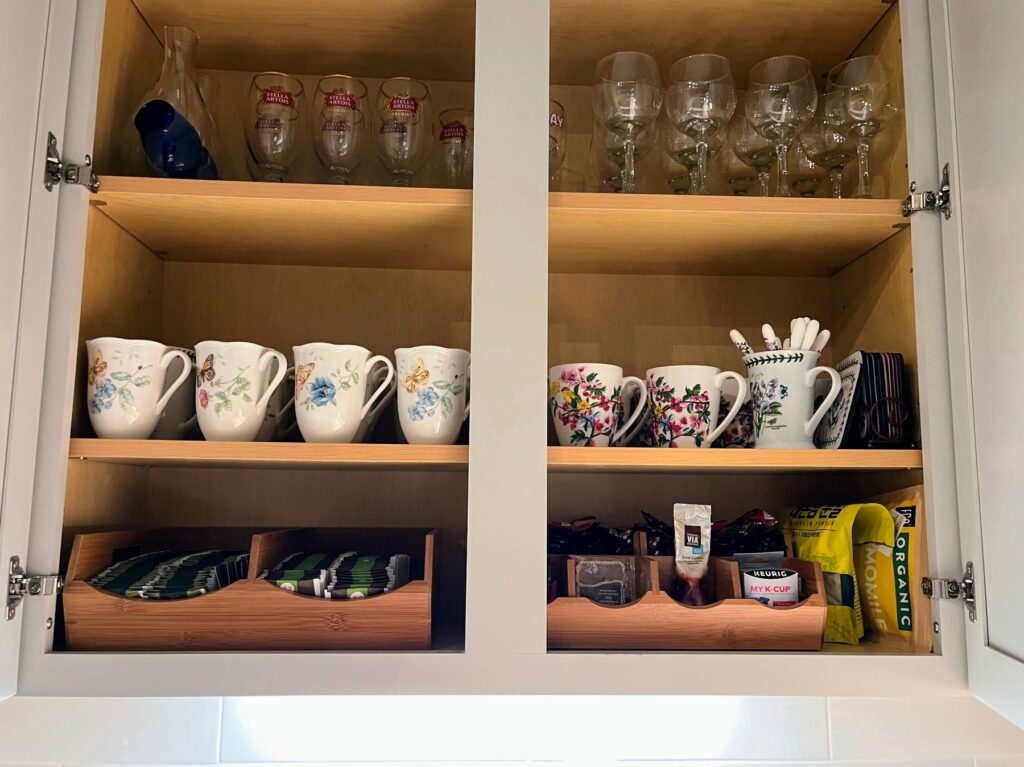 Organize your kitchen to create more space