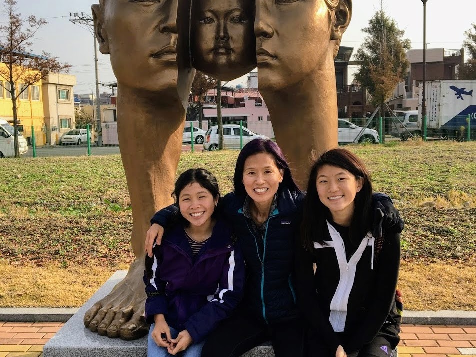 Spending time with my girls in Korea