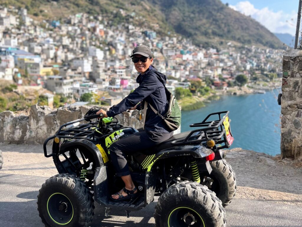 Visiting Lake Atitlan on ATV