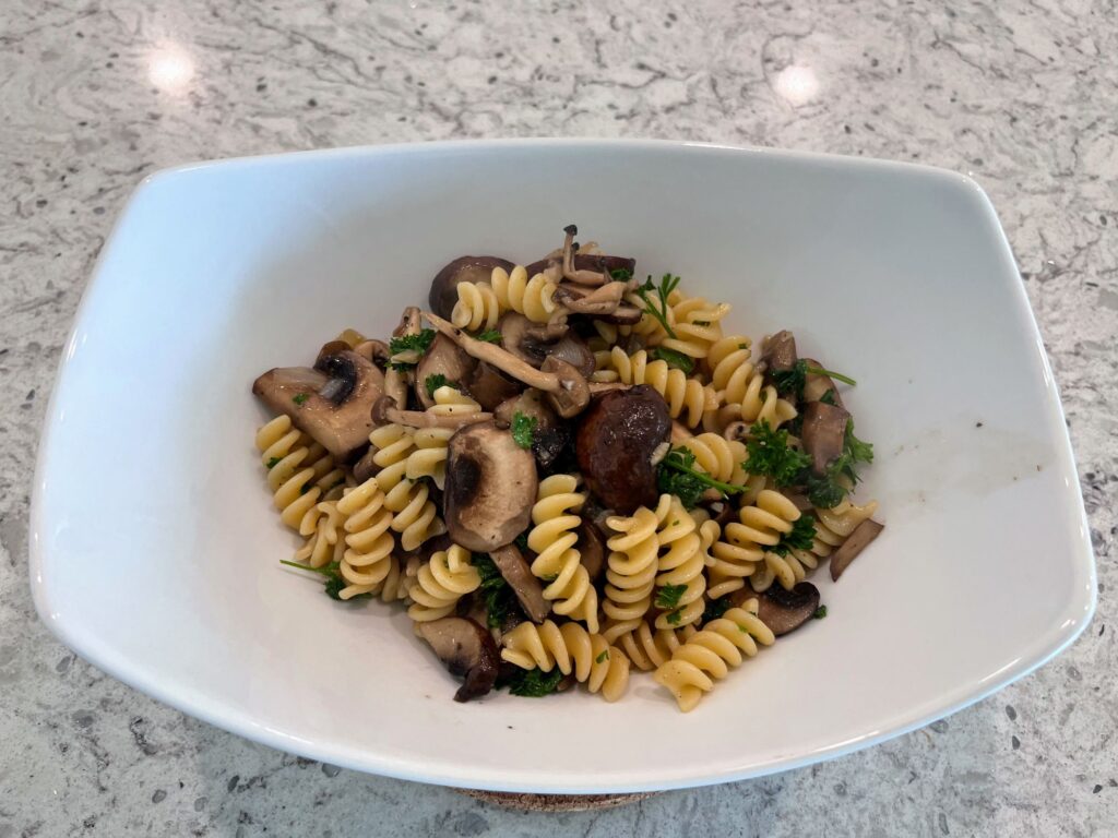 Easy Mushroom pasta recipe