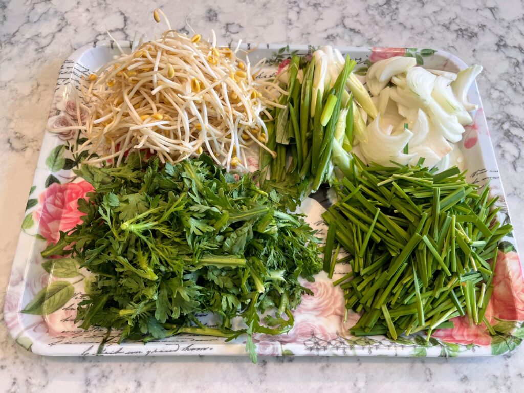 Vegetables for Korean Seafood Stew (Haemultang) recipe