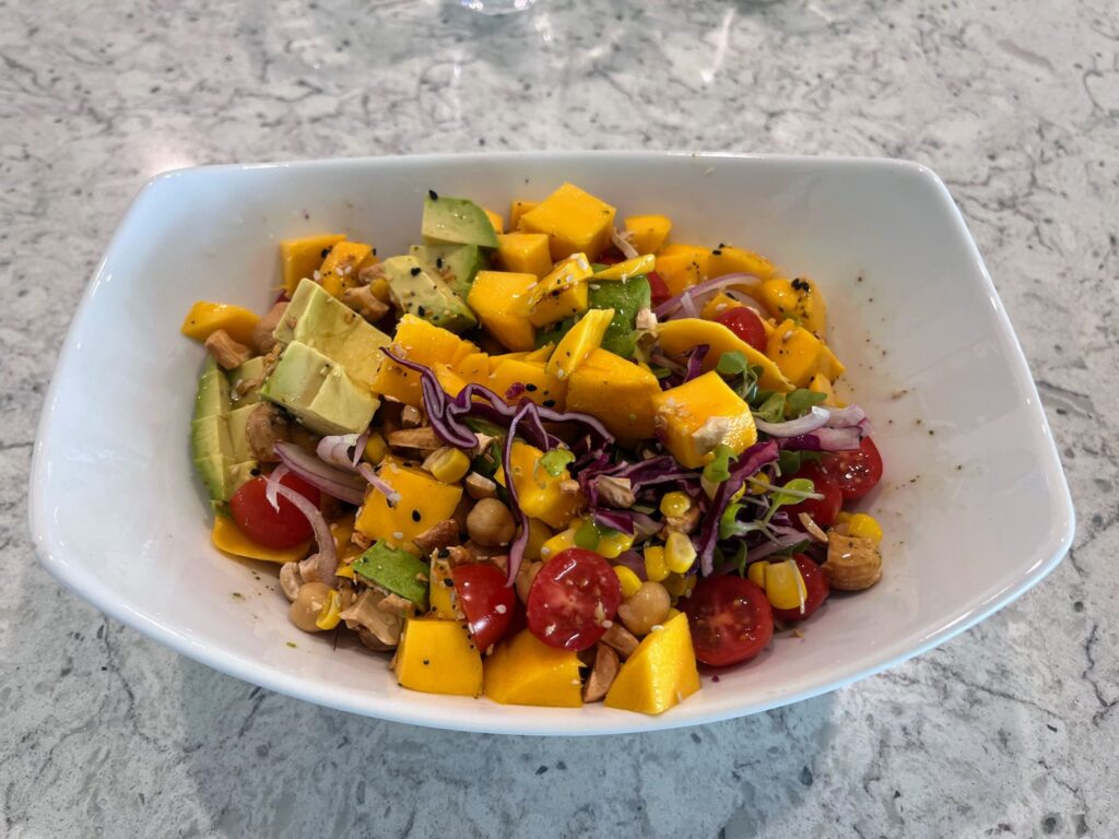 Easy mango salad recipe